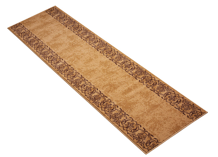 Lopers & trapmatten - Loper op maat gemaakt, geschikt voor vloerverwarming, in Größe 103 (Loper, 70 cm breed) bis 109 (loper, 120 cm breed), in Farbe BEIGE Ansicht 1