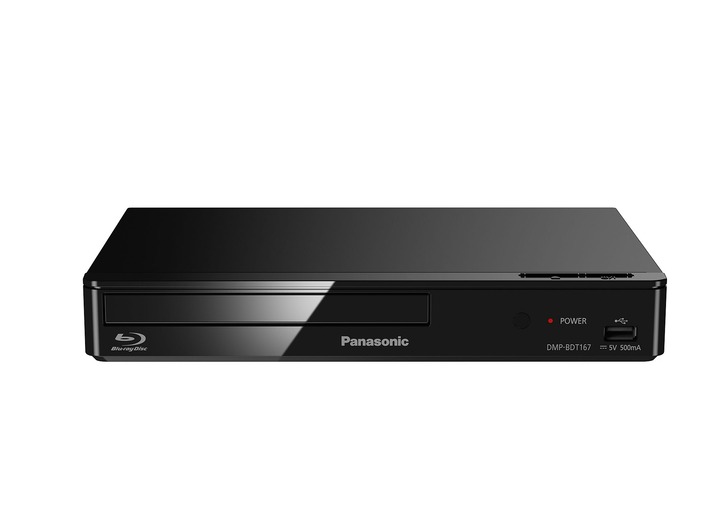 Thuisbios - ‘Panasonic‘ Blu-ray-Spieler, verschillende uitvoeringen, in Farbe ZWART, in Ausführung Met Full-HD-Upscaling Ansicht 1
