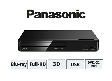 ‘Panasonic‘ Blu-ray-Spieler, verschillende uitvoeringen