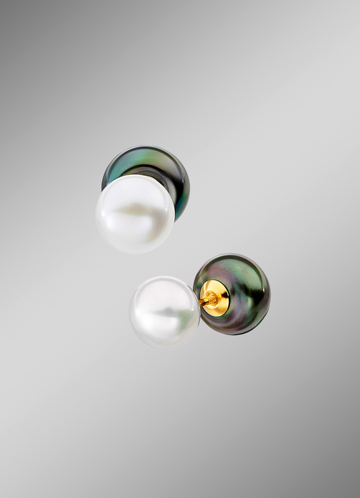 Ohrschmuck - Wende-Ohrstecker, in Farbe  Ansicht 1