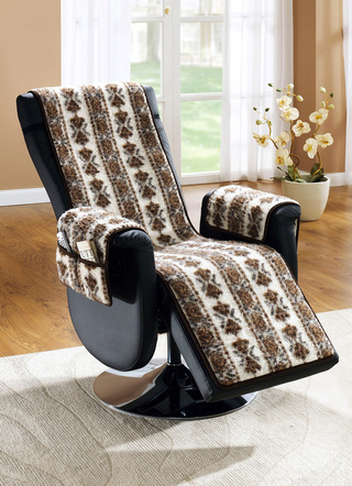 Licardo fauteuil- en armleuningbeschermers van zuiver scheerwol