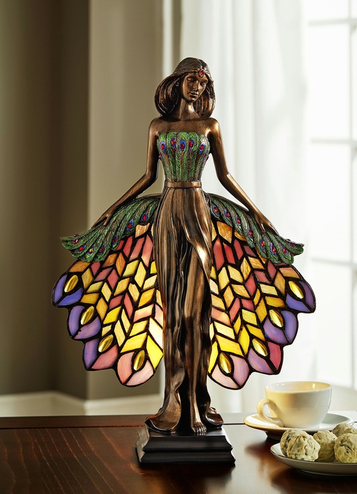 Lampen  & lampjes - Fascinerend mooie Tiffany lamp, in Farbe MULTICOLOR