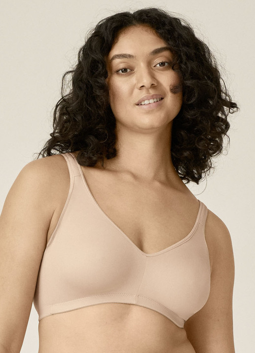 Naturana - Naturana two-pack beha met microvezel, in Größe 075 bis 100, in Cup B/C/D, in Farbe 1X POEDER, 1X WIT Ansicht 1