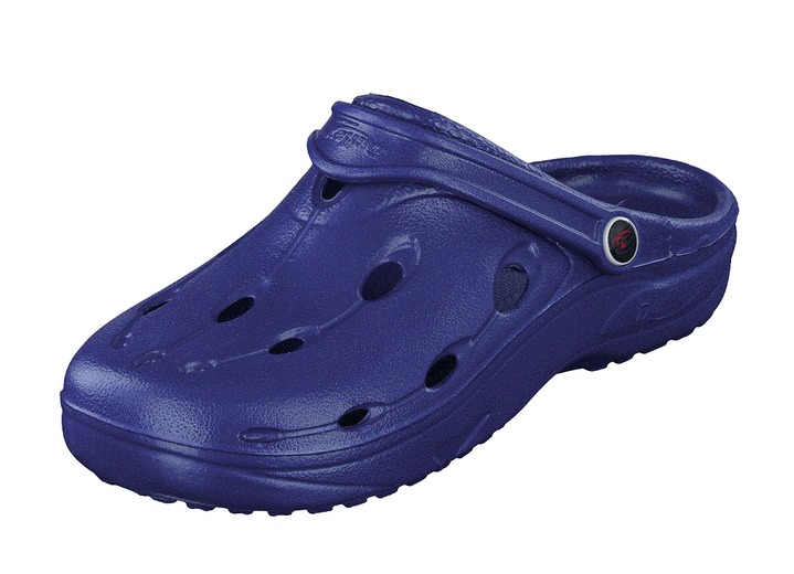 Komfortschuhe - Clogs Dux für Sicherheit mit jedem Schritt, in Größe 3XL bis XXL, in Farbe BLAU Ansicht 1