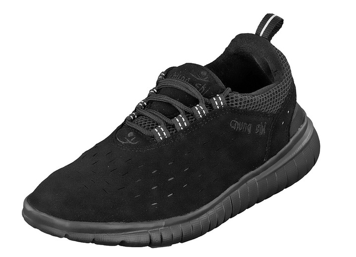 - DuxFree Trainer-vrijetijdsschoen met antislip EVA-buitenzool, in Größe L bis XXL, in Farbe ZWART