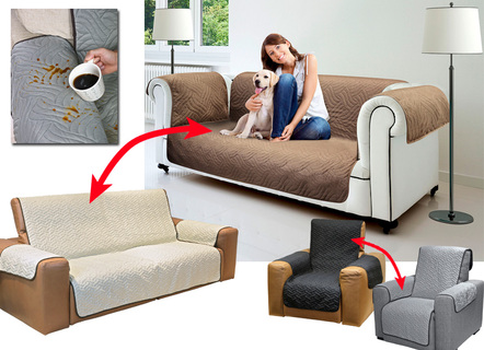 OMKEERBARE BESCHERMER VOOR FAUTEUIL OF BANK