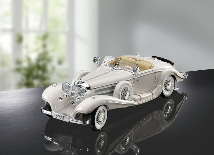 Collectors item - Mercedes Benz 500K, in Farbe WIT