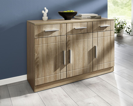 Moderne ladekast met matte diepgetrokken fronten