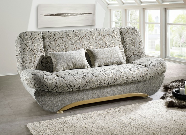 Schlafsofas - Schlafsofa mit komfortabler Polsterung, in Farbe BEIGE Ansicht 1