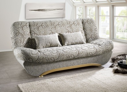 Slaapbank met comfortabele bekleding