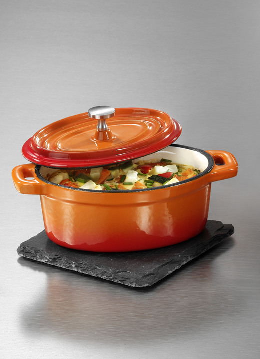 Töpfe & Pfannen - Serviertopf, in Farbe ORANGE Ansicht 1