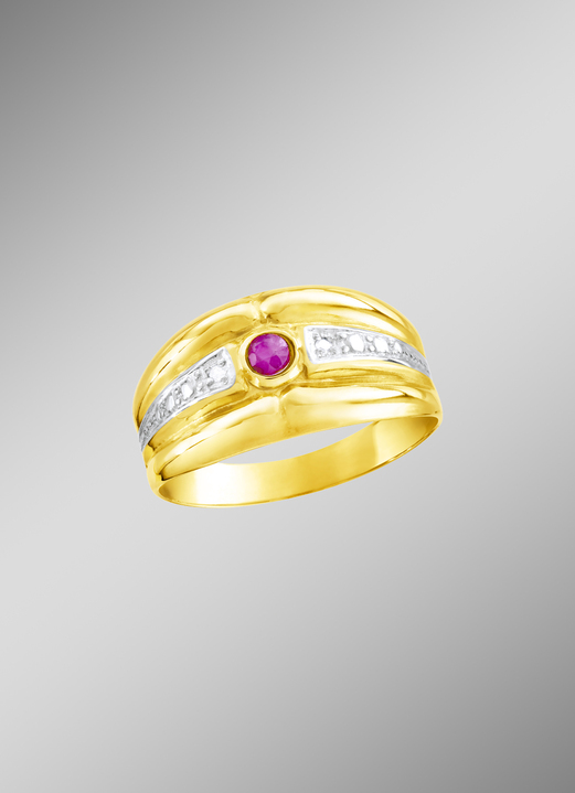 Ringen - Vergulde damesring, in Größe 160 bis 220, in Farbe  Ansicht 1