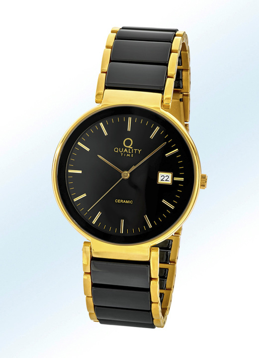 Kwartshorloges - Quartz partnerhorloges van het merk Quality Time, in Farbe , in Ausführung Herenhorloge