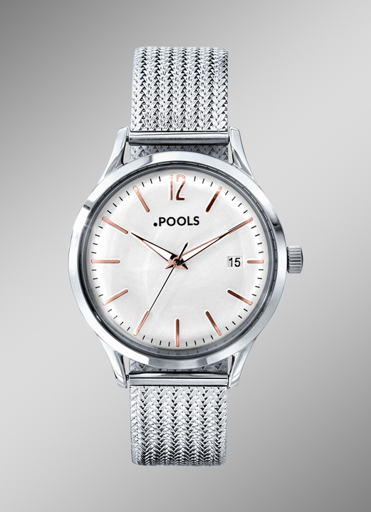 - Quartz herenhorloge met metalen kast, in Farbe  Ansicht 1