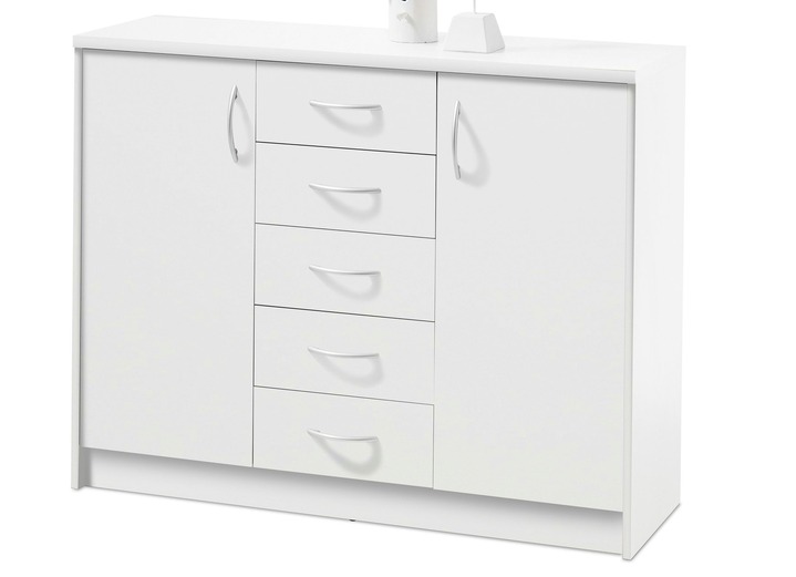 Commodes - Combinatievriendelijke ladekastserie, in Farbe WIT Ansicht 1