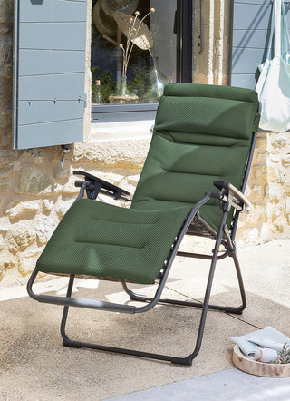 inhoud Stuiteren Vesting Relax-ligstoel XL Lafuma Be Comfort - Tuinmeubels | BADER