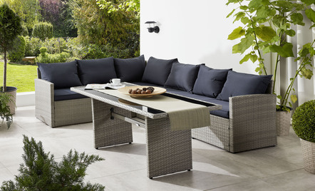 Lounge meubelset inclusief kussens