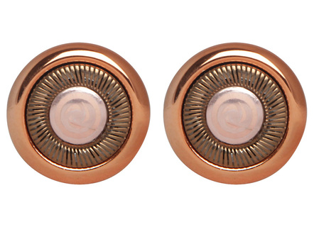 2 reservehoofden voor Roxy Pocket Shaver haarverwijderaar