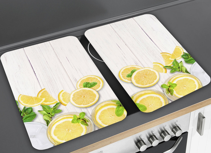 Huishoudhulpjes - ‘WENKO‘ afdekplaat voor fornuis citroen, in Farbe LEMON Ansicht 1