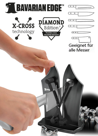 Messenslijper met X-Cross technologie in