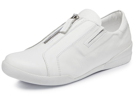 Andrea Conti loafer met praktische rits