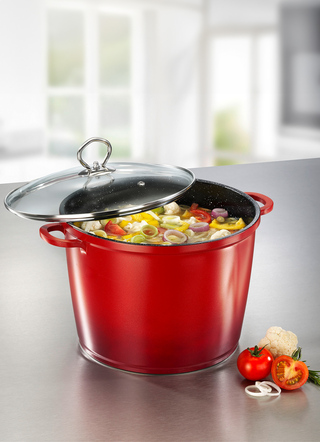 “KING” gegoten aluminium pan met keramische antiaanbaklaag