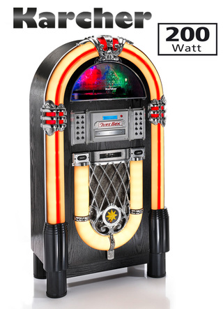 Karcher JB6608D draaitafel jukebox met DAB+