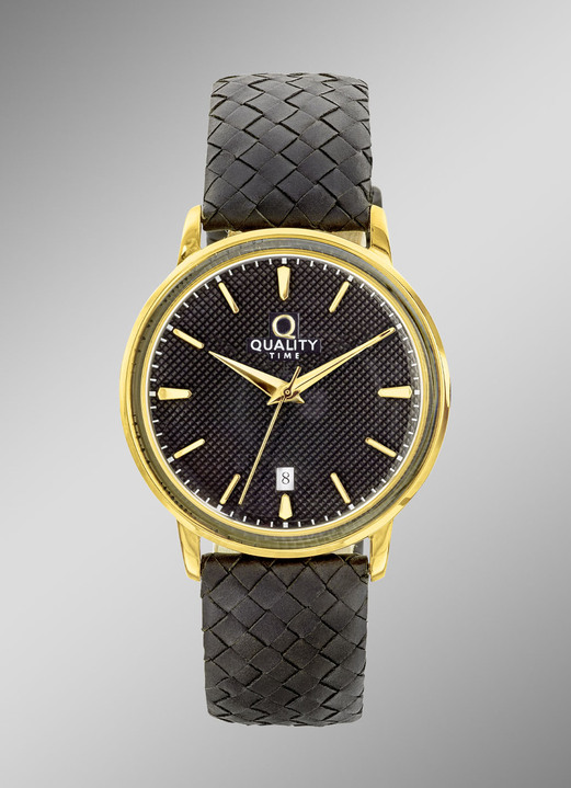 - Herenhorloge met vergulde metalen kast, in Farbe  Ansicht 1