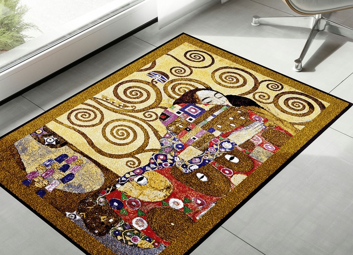 Schoonloopmatten - Duurzame deurmat met antislip rubberen achterkant, in Farbe MULTICOLOR Ansicht 1