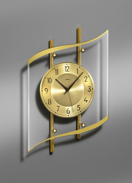 Horloges - Radiografische wandklok, in Farbe GOUD Ansicht 1