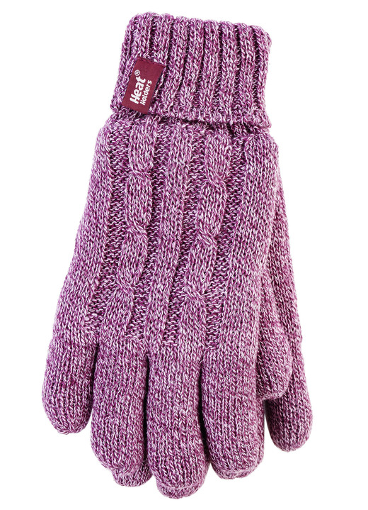 Thermokleding - Thermische handschoenen van Heat Holders® voor meer comfort in de winter, in Größe 001 bis 002, in Farbe ROSÉ Ansicht 1