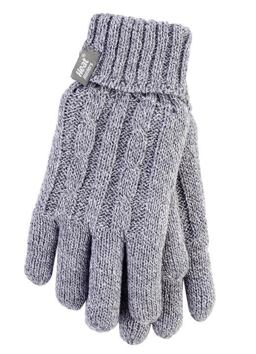 Thermokleding - Thermische handschoenen van Heat Holders® voor meer comfort in de winter, in Größe 001 bis 002, in Farbe GRIJS Ansicht 1