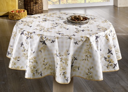 Herfst tafelkleden met olieverf