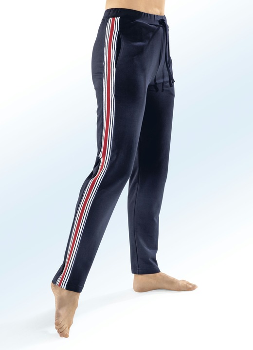 Vrijetijds pantalons - Rechte broek, in Größe 018 bis 054, in Farbe MARINE Ansicht 1