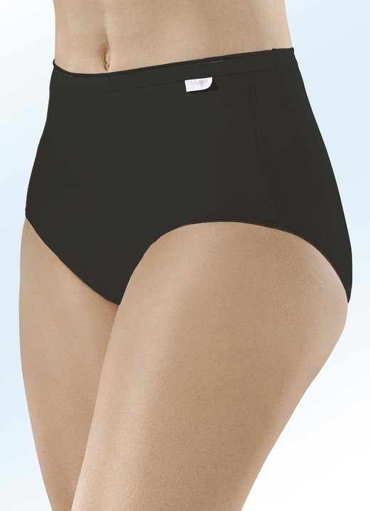 Slips - Set van drie corrigerende slips van Speidel met versterkte voorkant, in Größe 038 bis 052, in Farbe 3x ZWART Ansicht 1