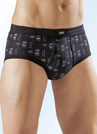 Verpakking van vier slips met geplooide gulp, all-over patroon