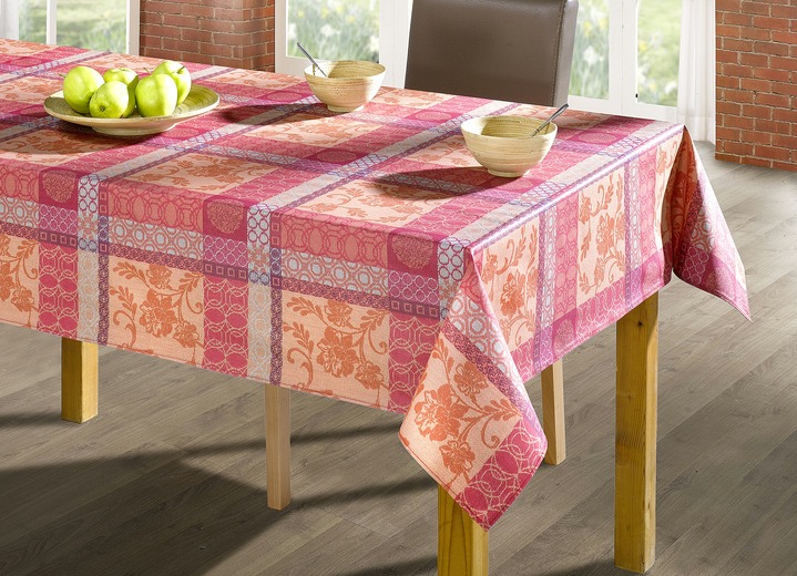 Woontextiel - Tafelkleed in verschillende uitvoeringen, in Größe 110 (Tafellaken, 110/140 cm) bis 190 (Tafellaken ovaal, 140/190 cm), in Farbe TERRA Ansicht 1