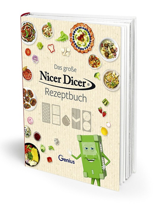 Huishoudhulpjes - Nicer Dicer-receptenboek, in Farbe KLEURIGE