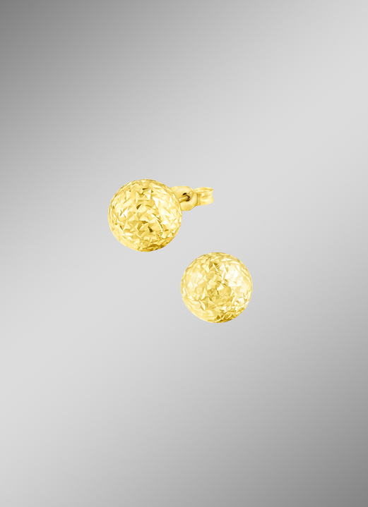 Oorbellen - Diamanten oorknopjes, in Farbe , in Ausführung ؠ6,0 mm Ansicht 1