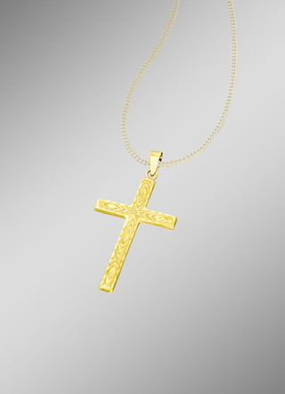 Kruishanger met diamantcoating