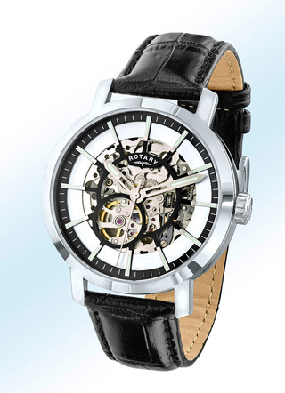 Klassiek automatisch herenhorloge van Rotary