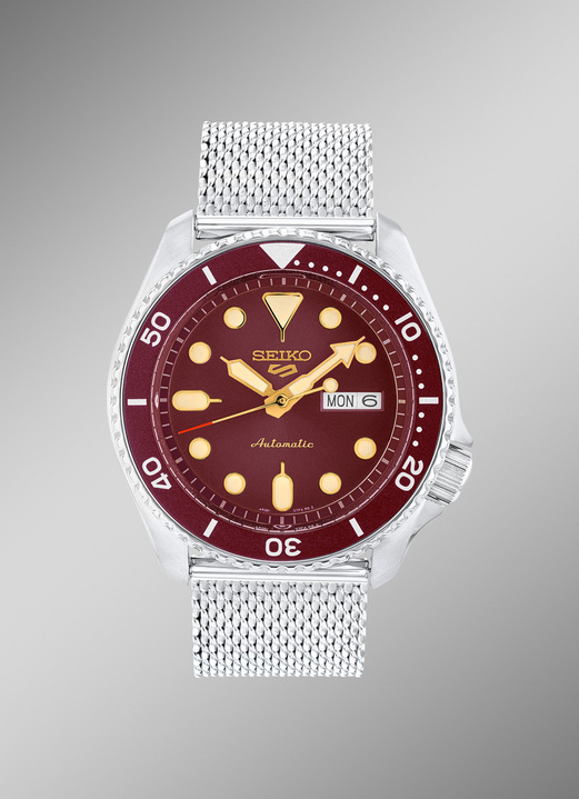 Mechanische horloges / Automatische horloges - Automatisch herenhorloge van Seiko, in Farbe  Ansicht 1