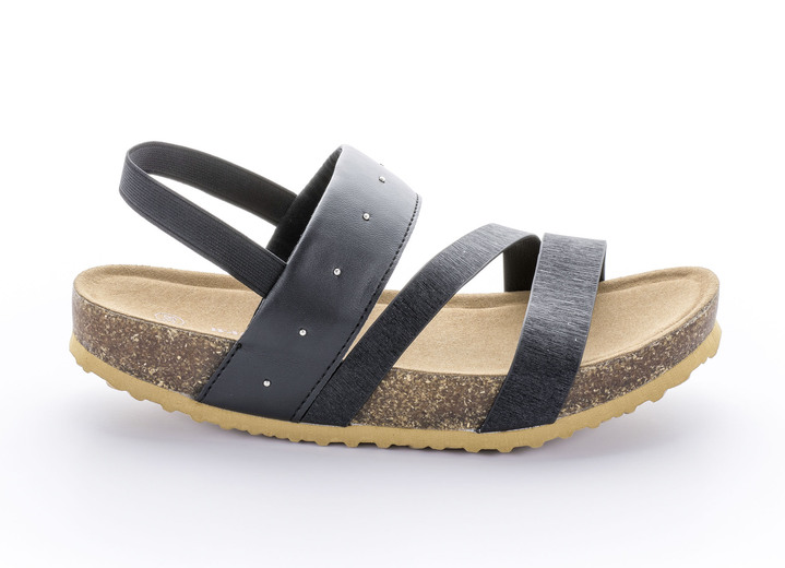 Van tv-reclame - Walkmaxx®-sandalen, in Größe 036 bis 042, in Farbe ZWART Ansicht 1