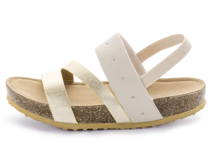 Van tv-reclame - Walkmaxx®-sandalen, in Größe 036 bis 042, in Farbe BEIGE-GOUD Ansicht 1