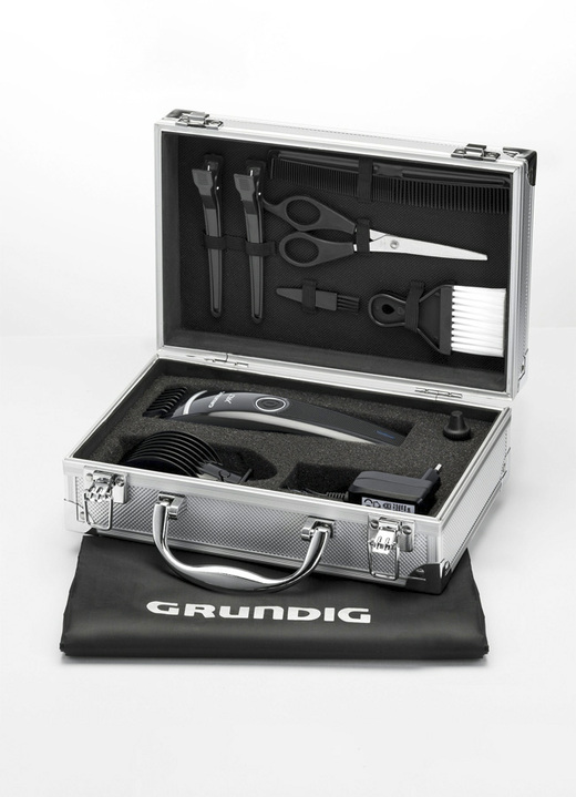 - Haar-/baardtrimset MC3342, van Grundig, in Farbe ZWART Ansicht 1