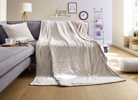 Omkeerbare woonaccessoires met trendy golfmotief