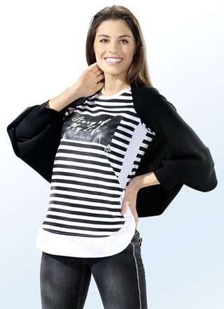 Nonchalante tricot bolero