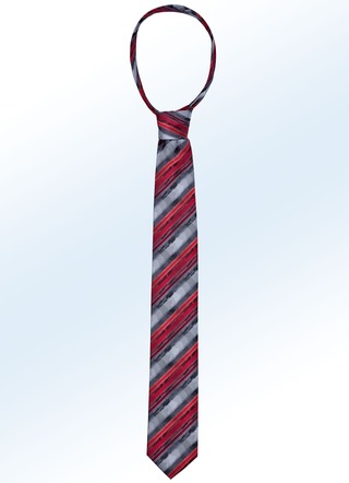 Opvallende gestreepte stropdas