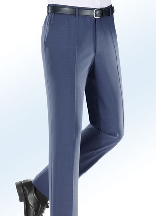 'Klaus Modelle'-broek met elastische tailleband met riem in 4 kleuren