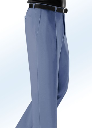 Broek met elastische tailleband met zakken aan de zijkant in 3 kleuren